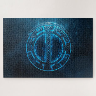 Puzzle de cercle de runes vikings