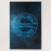 Puzzle de cercle de runes vikings (Vertical)