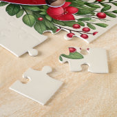 Puzzle de cerf mignon je t'aime (Côté)