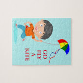 Puzzle de cerf-volant. (Horizontal)