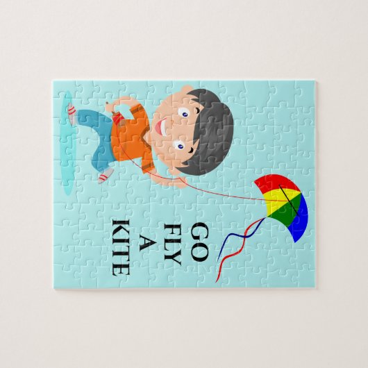 Puzzle de cerf-volant. (Horizontal)