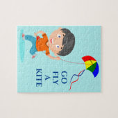 Puzzle de cerf-volant. (Horizontal)