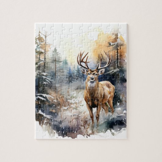 Puzzle de cerfs (Vertical)