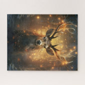 Puzzle de cerfs d'hiver (Horizontal)