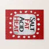 Puzzle de chaleur à base de gras de sel (Horizontal)