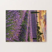 Puzzle de champ de lavande (Horizontal)