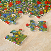 Puzzle de champ de pavot de Gustav Klimt (Côté)