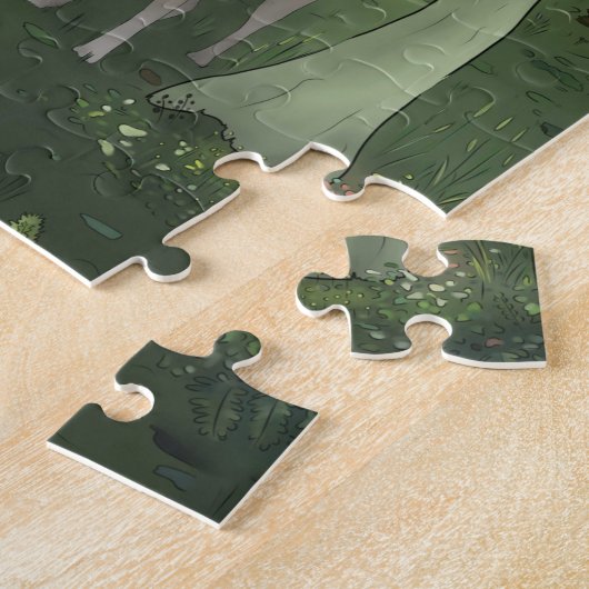 Puzzle de champignons (Côté)