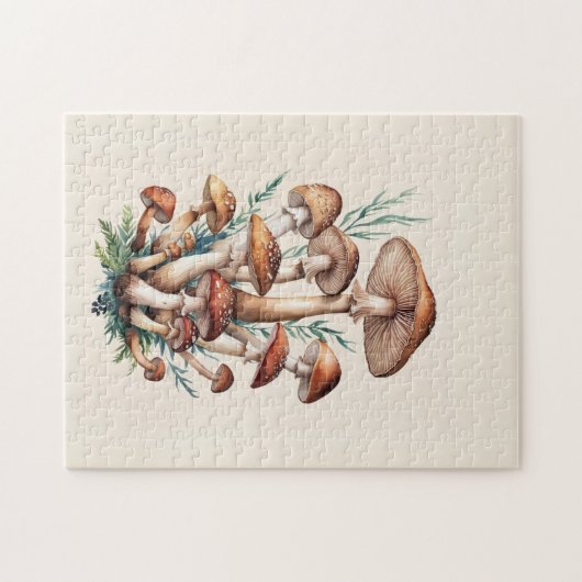 Puzzle de champignons (Horizontal)