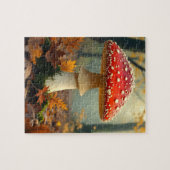 Puzzle de champignons d'automne (Horizontal)