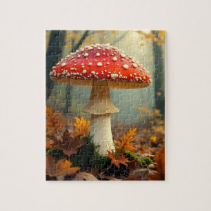 Puzzle de champignons d'automne