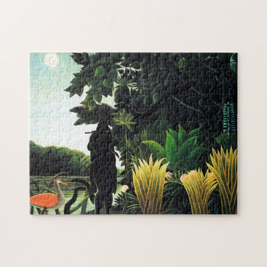 Puzzle de charmeur de serpent de Henri Rousseau (Horizontal)