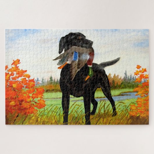 Puzzle de chasse aux chiens (Horizontal)