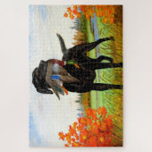 Puzzle de chasse aux chiens (Vertical)