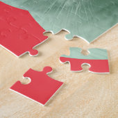 Puzzle de chat blanc et noir (Côté)