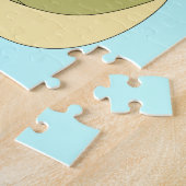 Puzzle de chat bleu (Côté)
