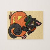 Puzzle de chat de dessin animé (Horizontal)