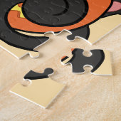 Puzzle de chat de dessin animé (Côté)
