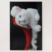 Puzzle de chat de Noël (Vertical)