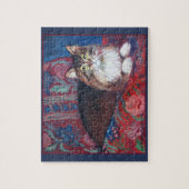 Puzzle de chat de ragondin du Maine (Vertical)