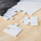 Puzzle de chat gris mou (Côté)