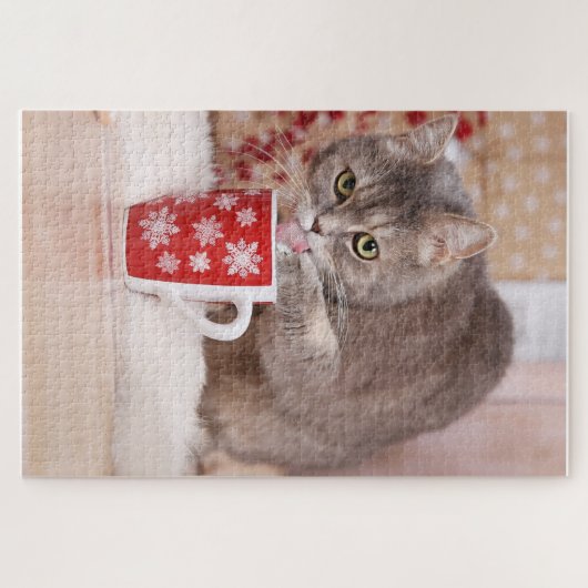 Puzzle de chat mignon (Horizontal)