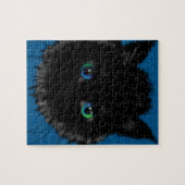Puzzle de chat noir (Horizontal)