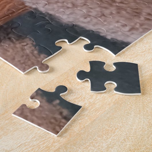 Puzzle de chat noir (Côté)