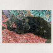 Puzzle de chat noir (Horizontal)