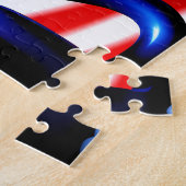 Puzzle de chat Patriot (Côté)
