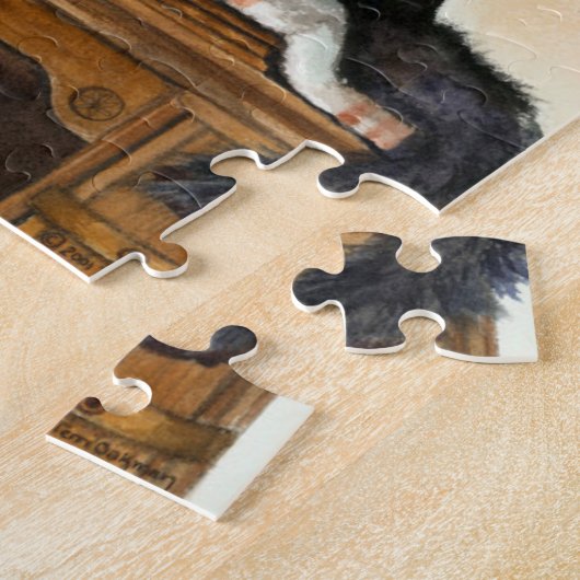 Puzzle de chat persan (Côté)
