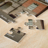 Puzzle de château de Dublin, tour d'horloge de (Côté)