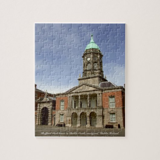 Puzzle de château de Dublin, tour d'horloge de (Vertical)