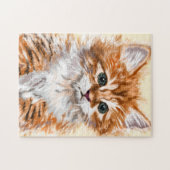 Puzzle de chaton bébé petit animal (Horizontal)