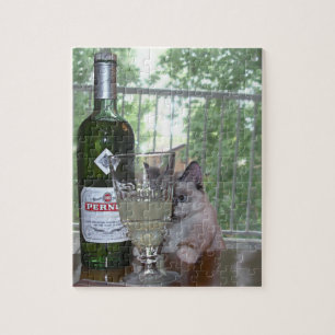Puzzle de chaton d'absinthe