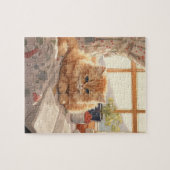 PUZZLE DE CHATON ORANGE MIGNON (Horizontal)