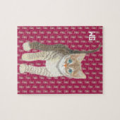 Puzzle de chaton tigré (Horizontal)