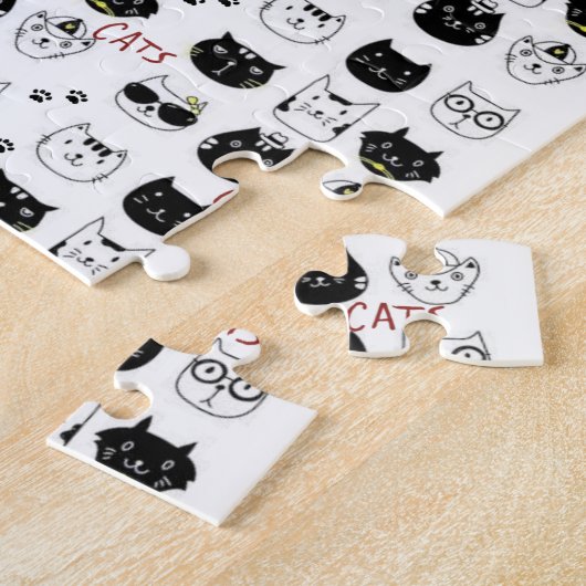 Puzzle de chats (Côté)