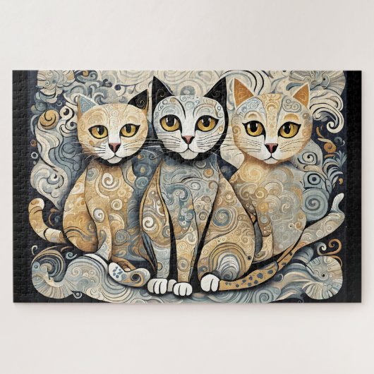 puzzle de chats apaisants (Horizontal)