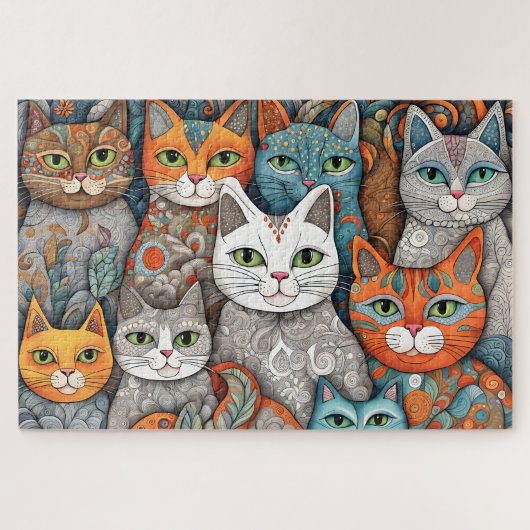 puzzle de chats apaisants (Horizontal)