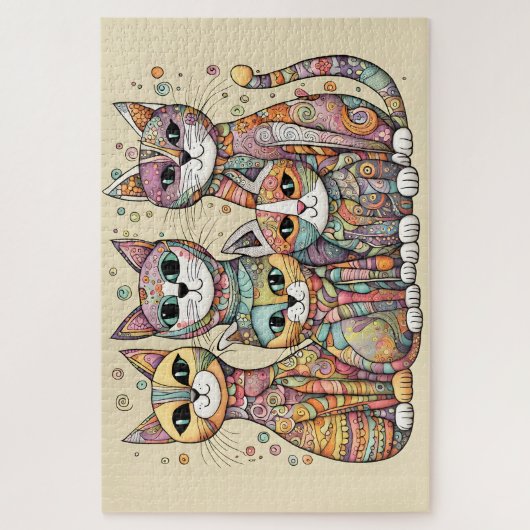 puzzle de chats apaisants (Vertical)