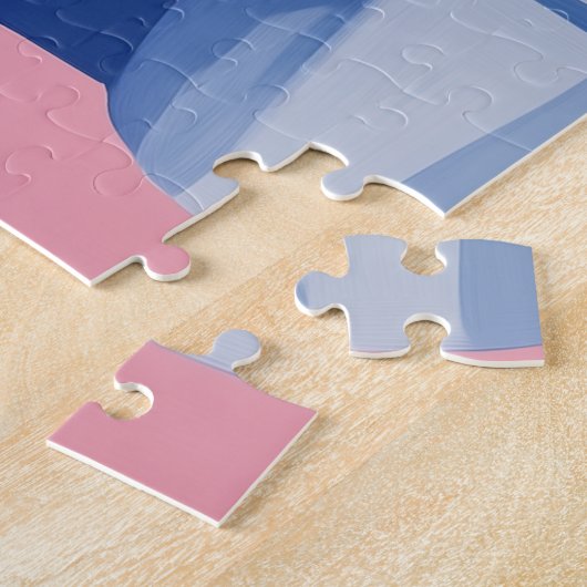 Puzzle de chats Preppy mignon (Côté)