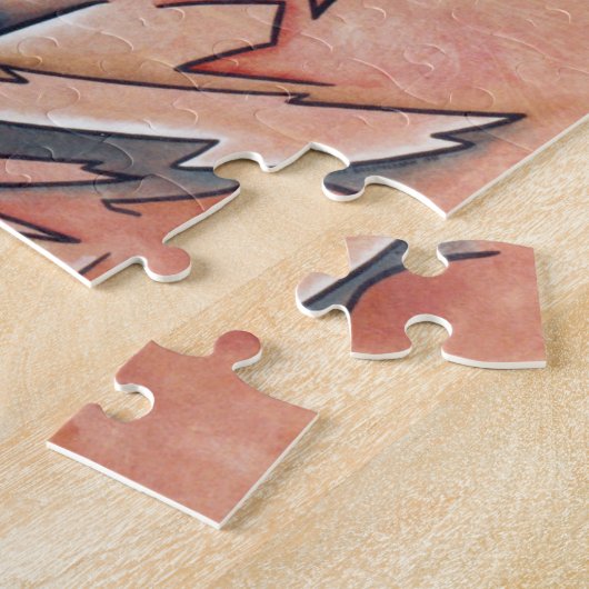 Puzzle de chef indien (Côté)