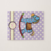 Puzzle de cheval à bascule Delightful Hearts (Horizontal)