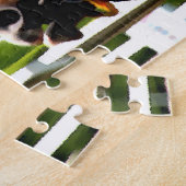 Puzzle de cheval de course (Côté)