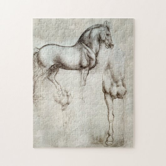 Puzzle de cheval de da Vinci (Vertical)