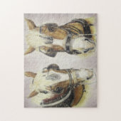 Puzzle de cheval de trait (Vertical)