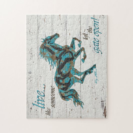 Puzzle de Cheval Inspiré (Vertical)