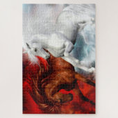 puzzle de chevaux air et feu (Vertical)