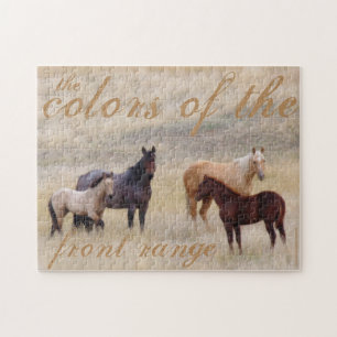 Puzzle de chevaux par la photographe d'Amanda